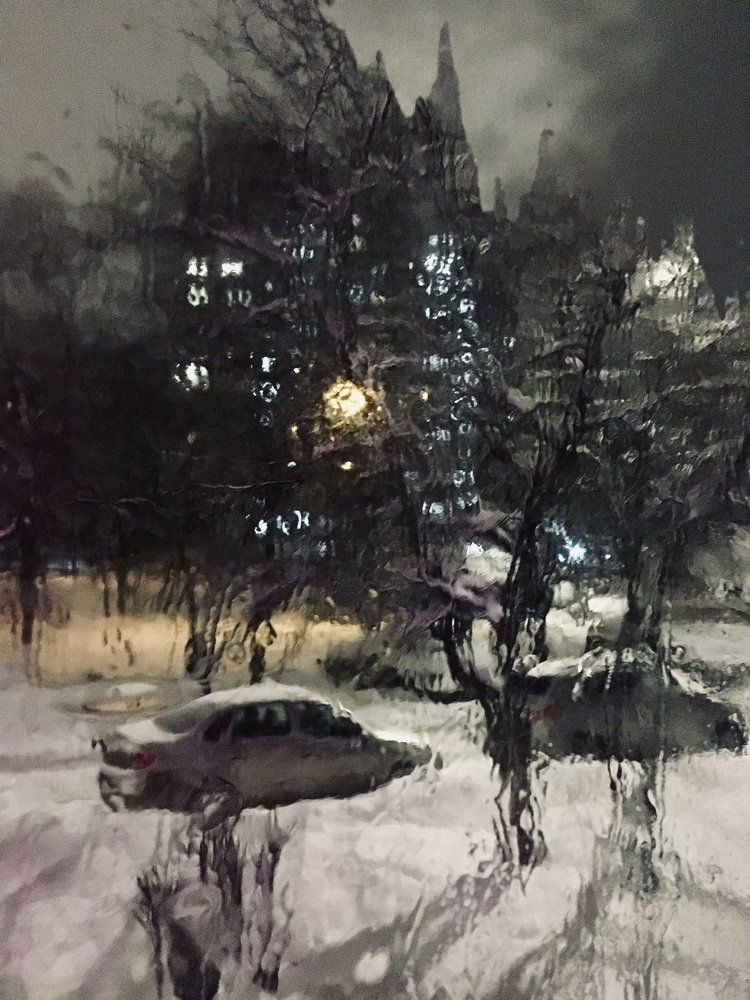 January evening