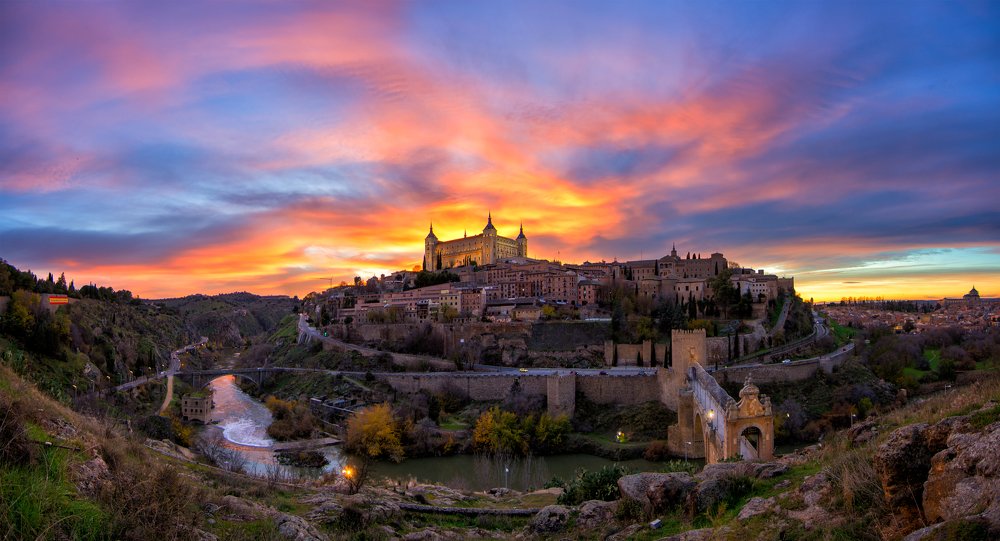 Sunset in Toledo