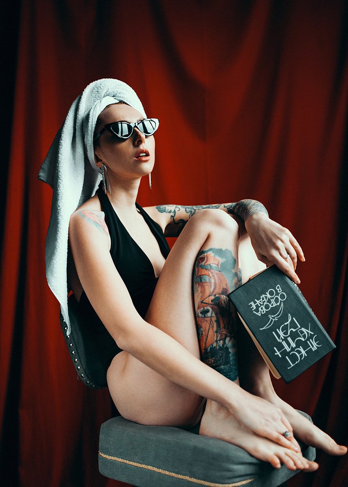 Девушка в мечтах.