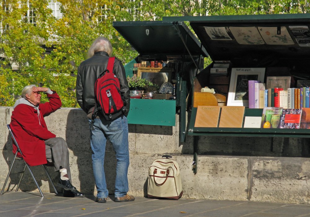Bouquiniste in Paris