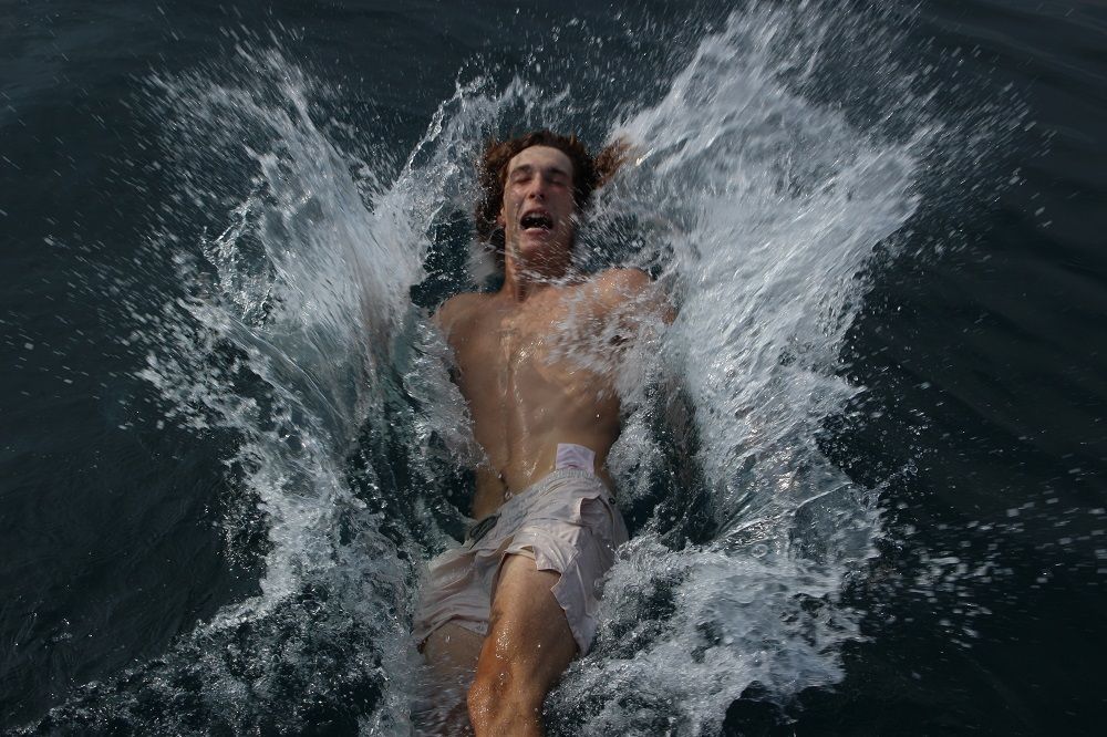 Big splash by Leo Popov, Antibes