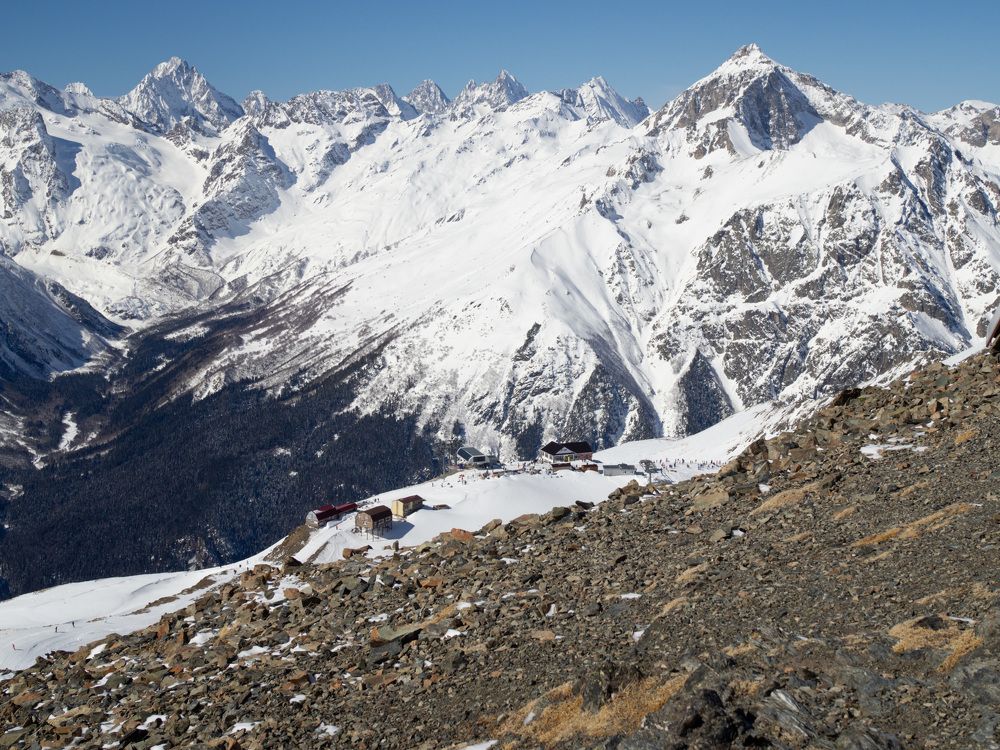 View from the top of Mussa-Achitara mountain
