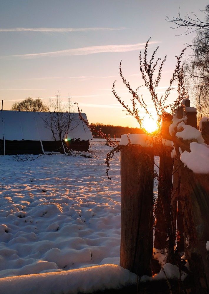 Зимняя окраина