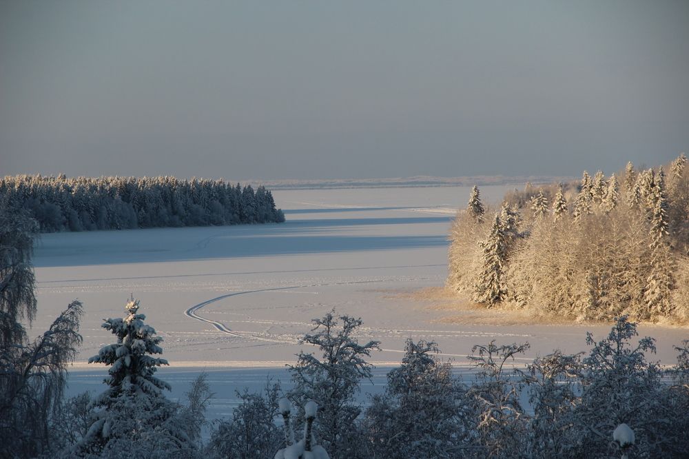 Зимнее Сямозеро