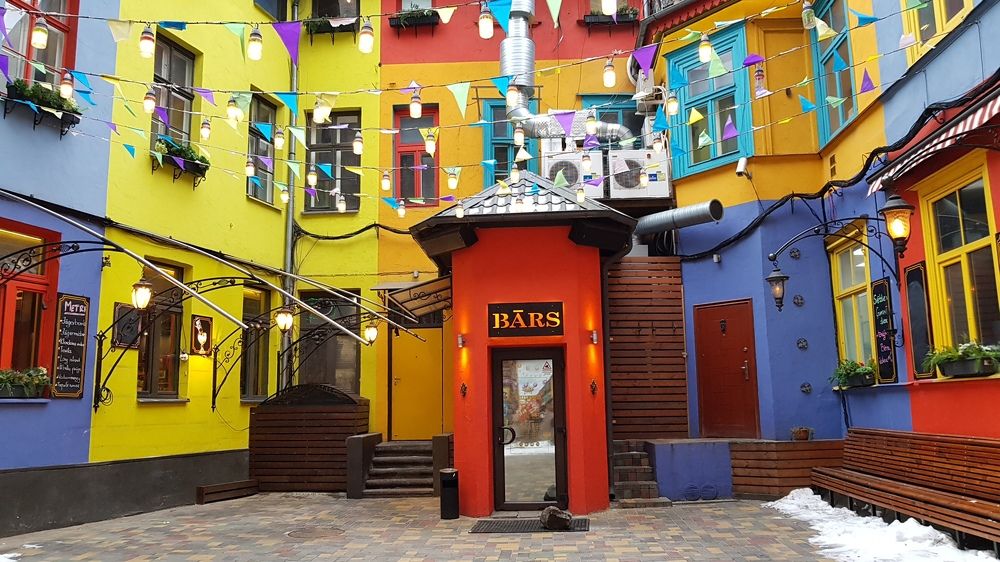 Яркая веселая Рига.