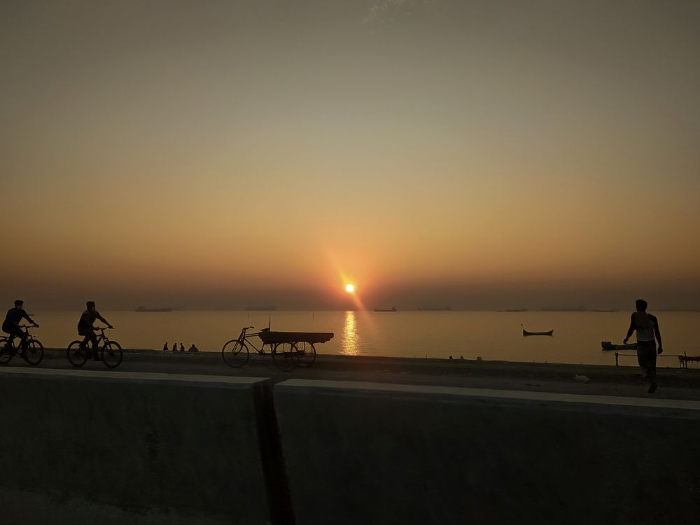 Sunset at Marine Drive