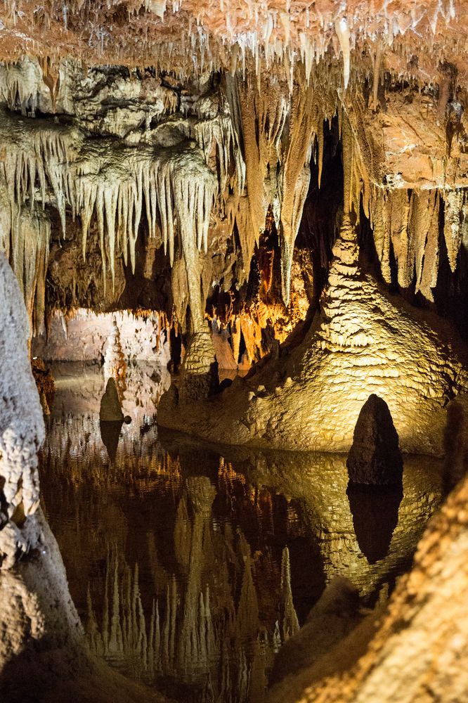 Озеро в пещере Баредине. Хорватия
