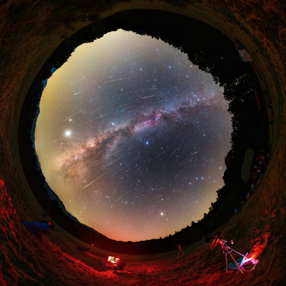 Perseids meteor shower 2020