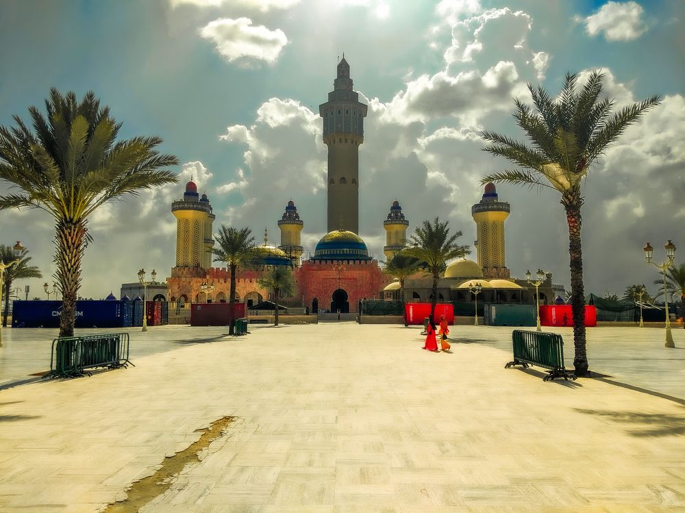 The largest mosque in West Africa