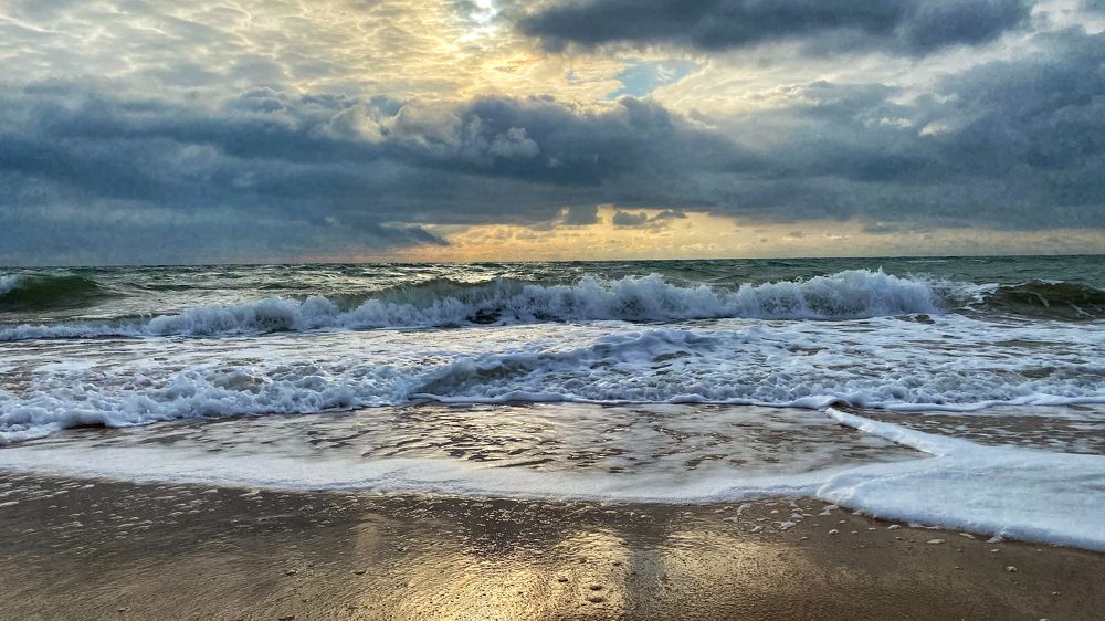 Январское море