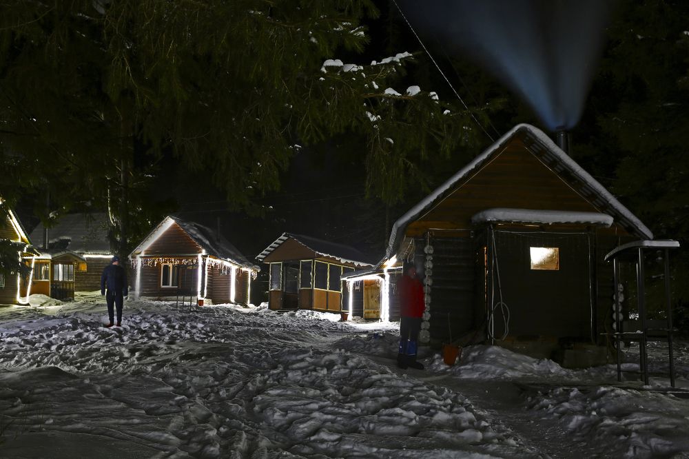 On New Year's eve... (В новогоднюю ночь...)