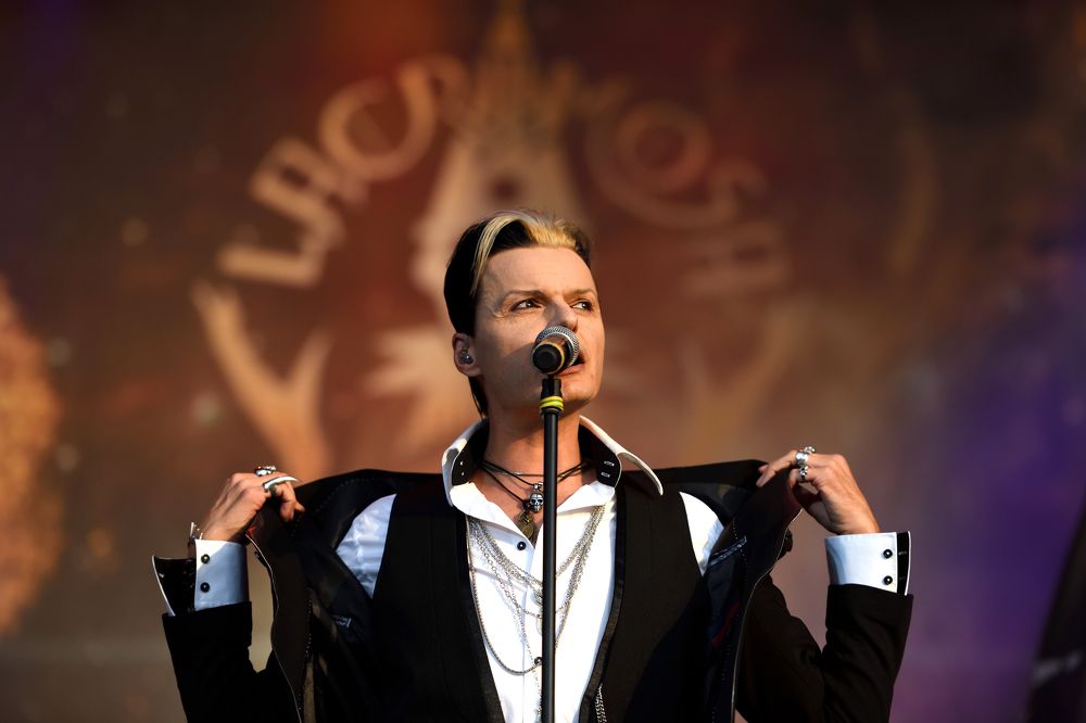 Tilo Wolff (Lacrimosa) на фестивале M'era Luna 2019