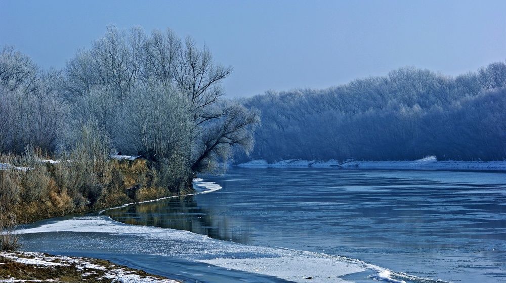 Зимний Днестр