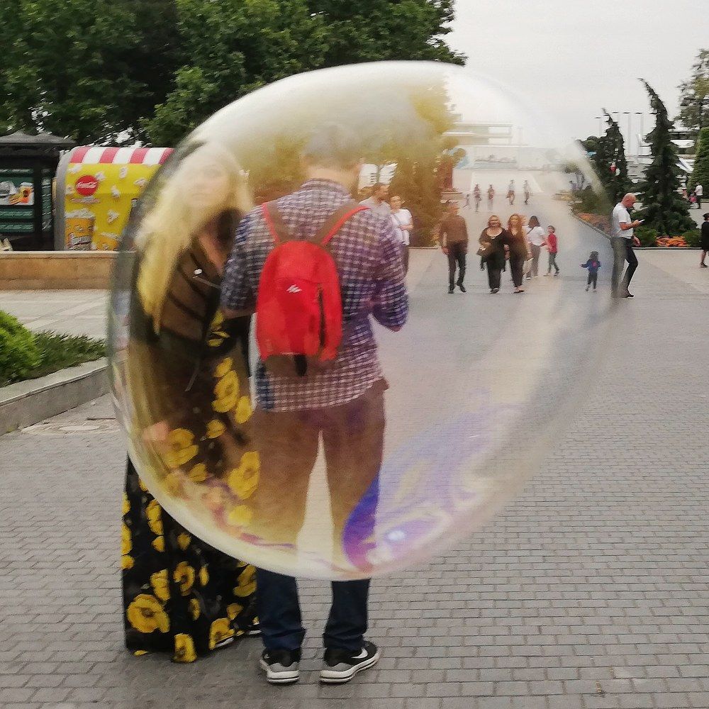 Love and bubble.