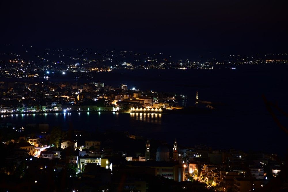 CHANIA CRETE IN THE EVENING