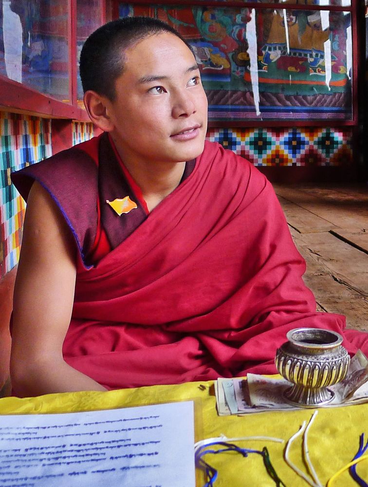 Монах Бутана.
