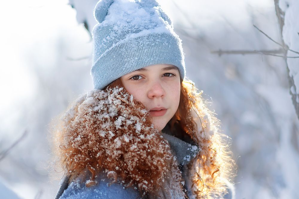 Настенька и зима)