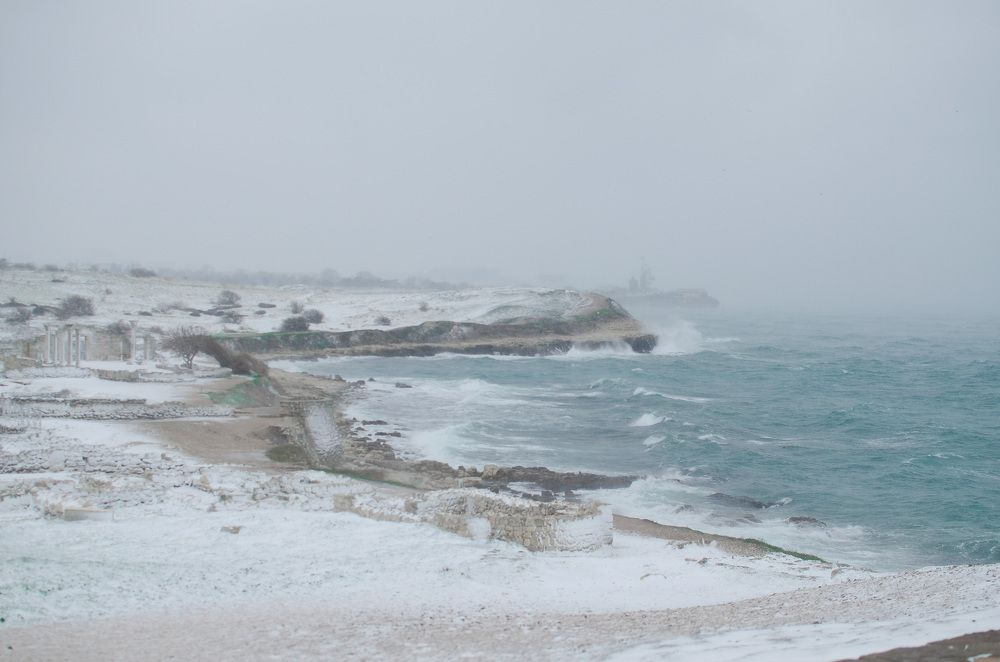 Зима в Крыму