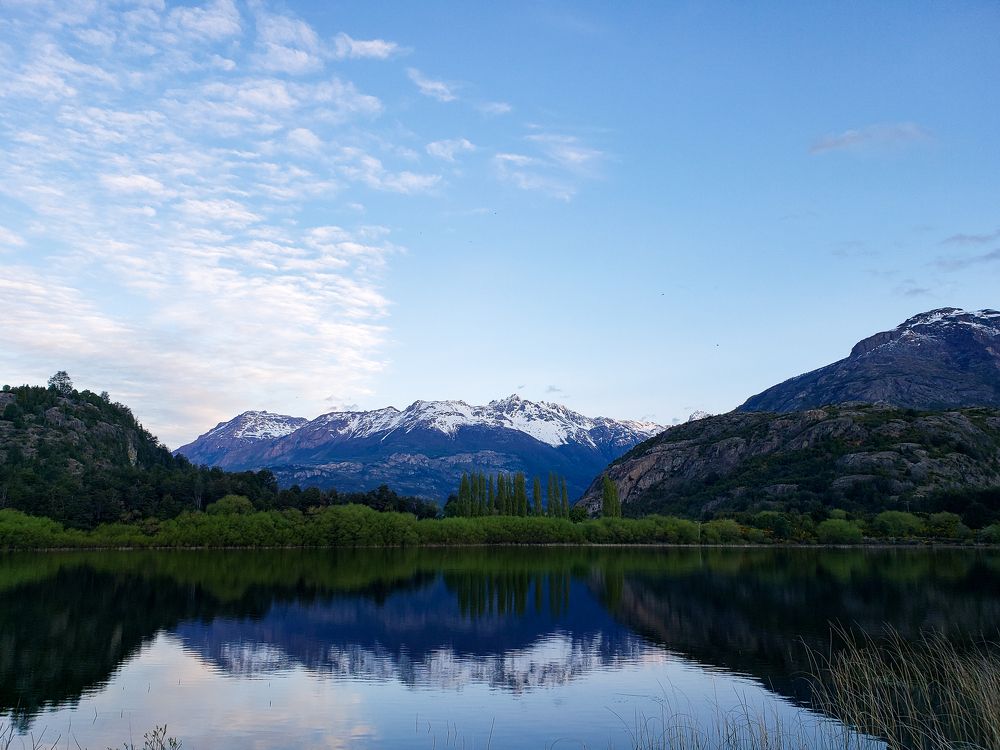 Reflections at Futaluefu, Chili