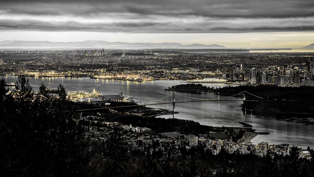 Urban landscape of Metro Vancouver
