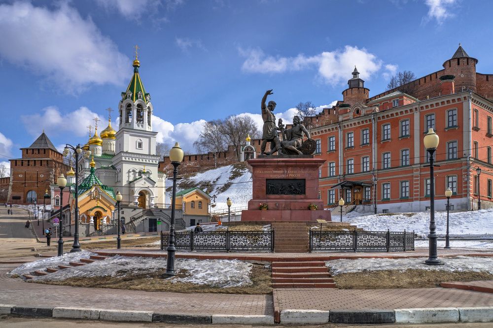 Нижний Новгород. Площадь Народного Единства.
