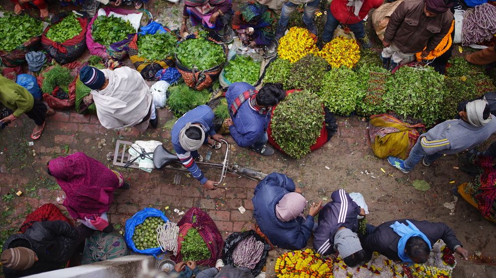 Bansphatak Flower Market Varanasi
