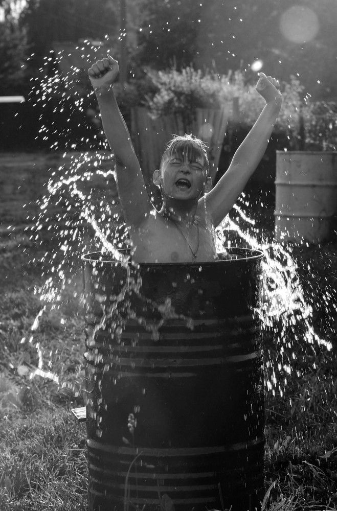 Деревенский аквапарк