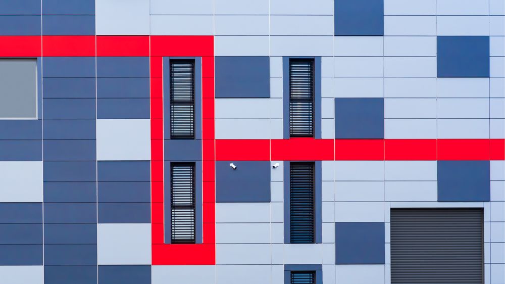 Facades of Madrid streets