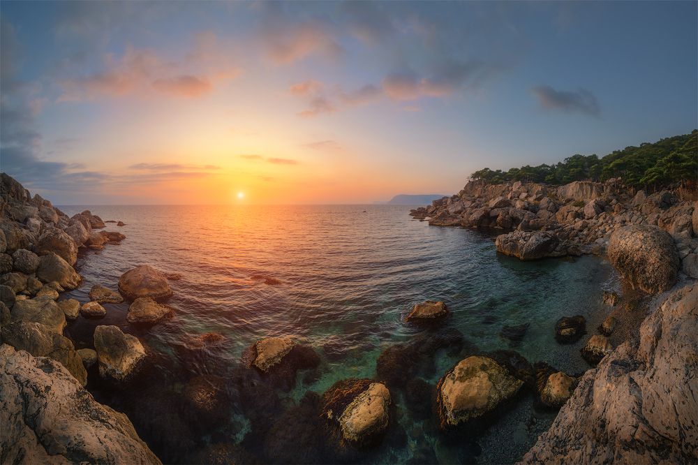 Закат в урочище Айязьма