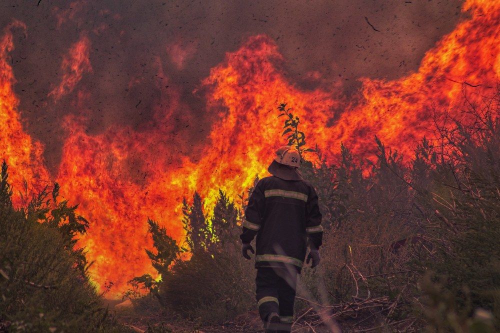 Небо в огне