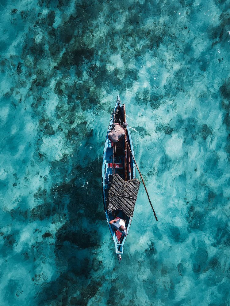 Traditional fishing in Rodrigues Island