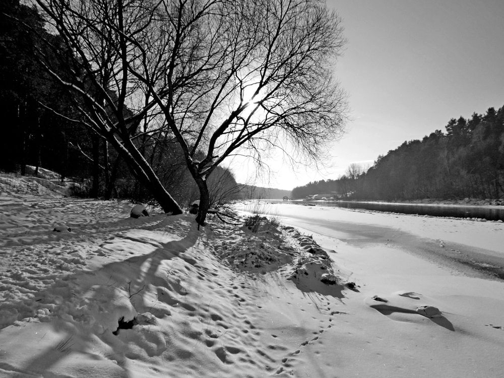 Зимний пейзаж на Немане