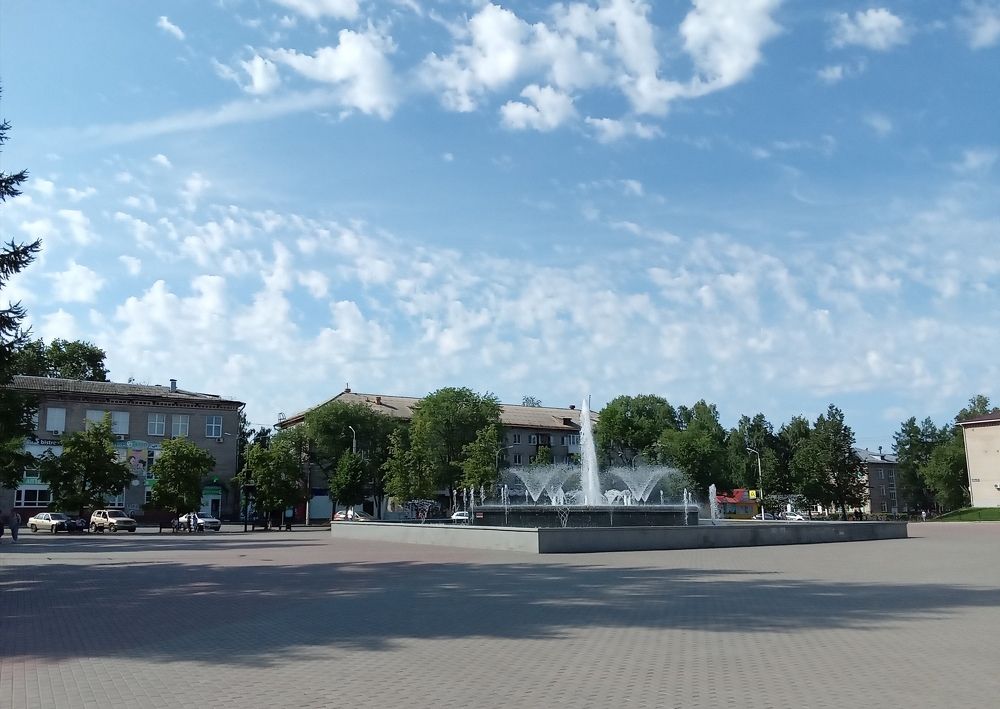 Облака и тени