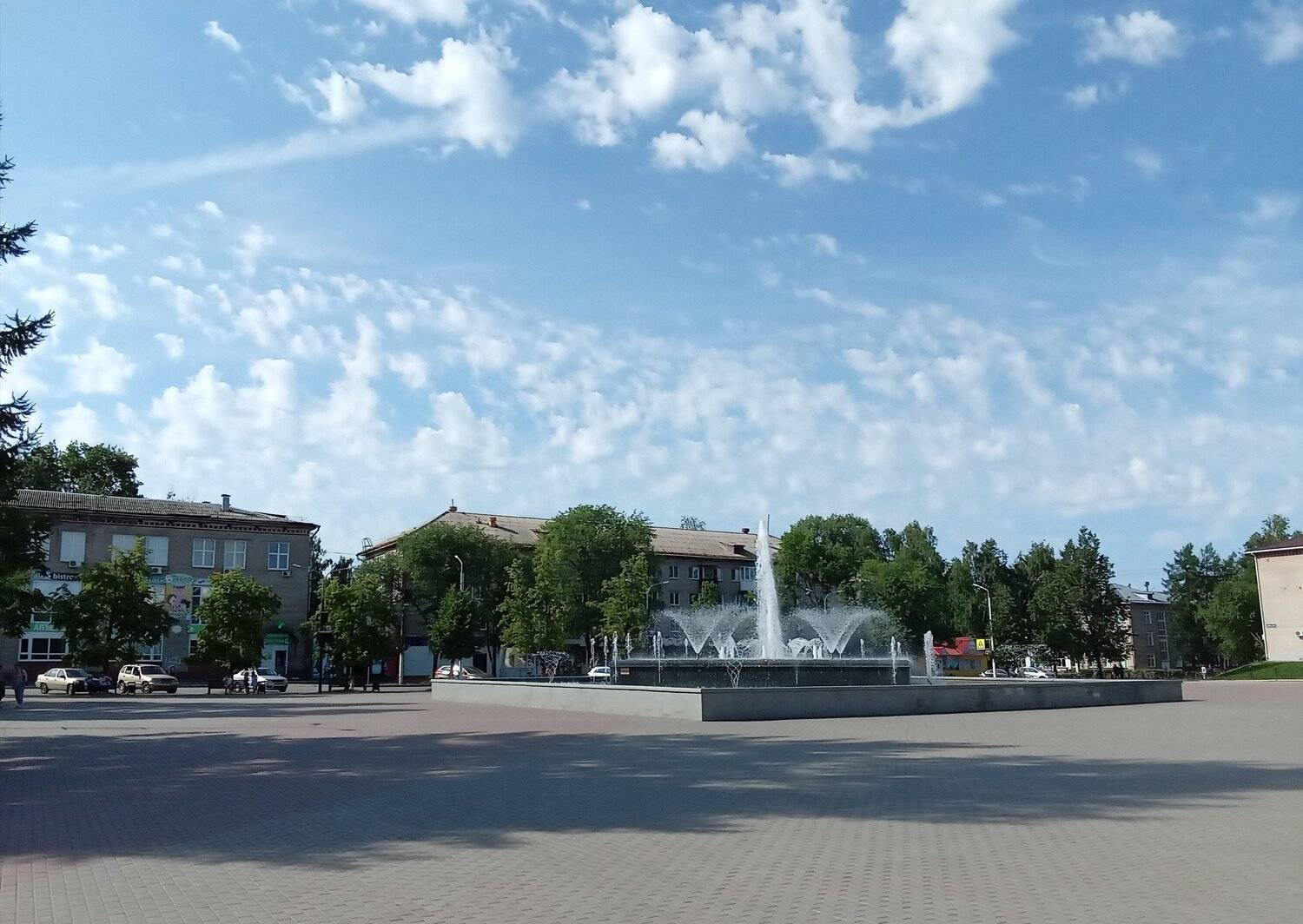 Облака и тени