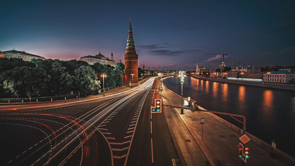 Загадочная Московская  летняя ночь.