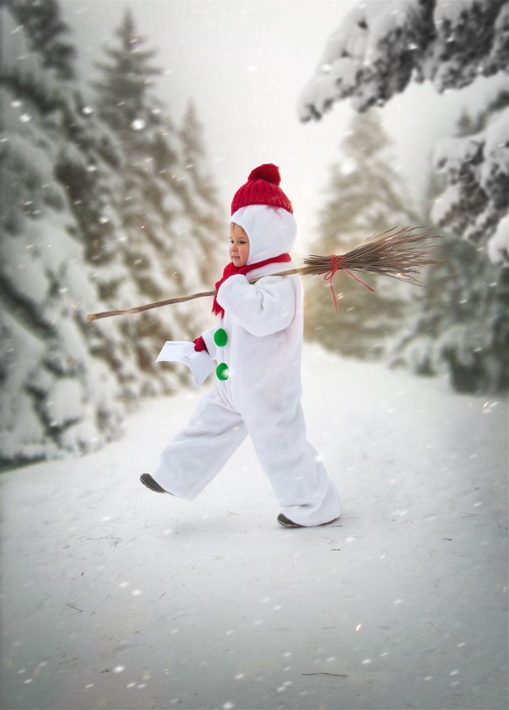 Снеговик - почтовик