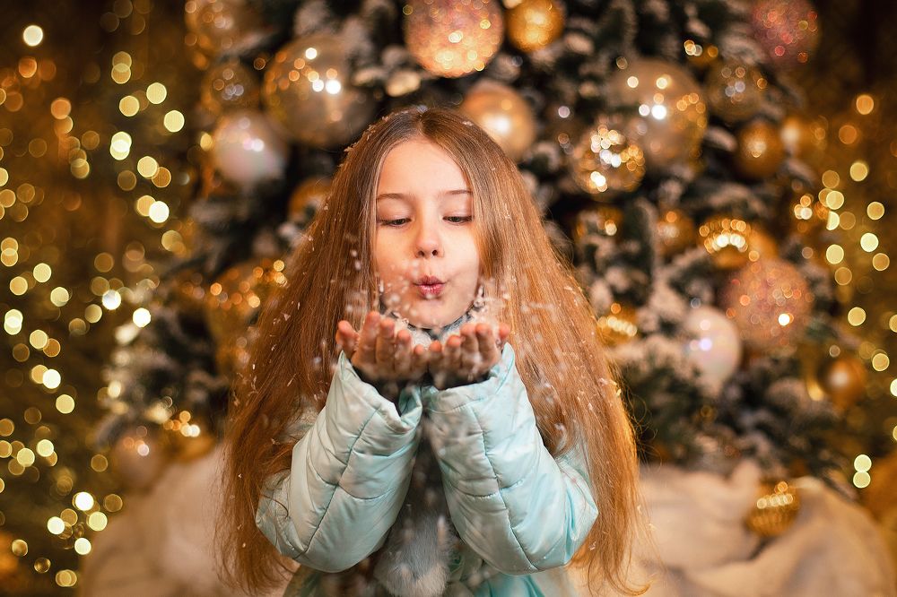 Волшебный снег