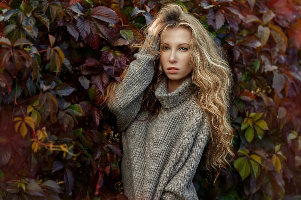 Уютная белокурая осень