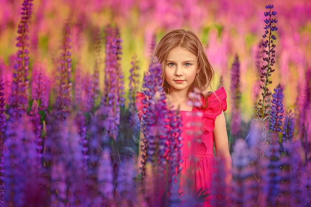 Люпиновая сказка для Лизы