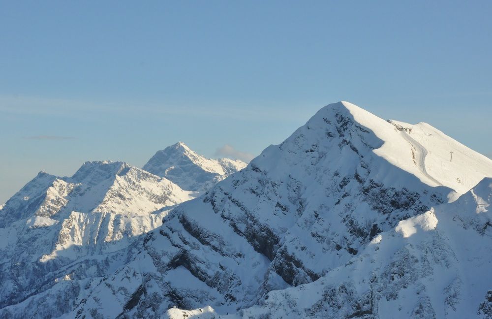 Горы Красной поляны.