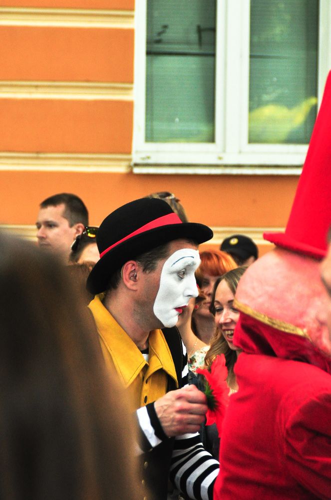 Bright life in the city.