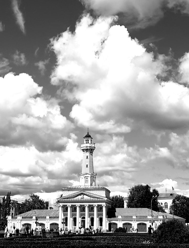 Кострома. Пожарная каланча постройка 1824 года.