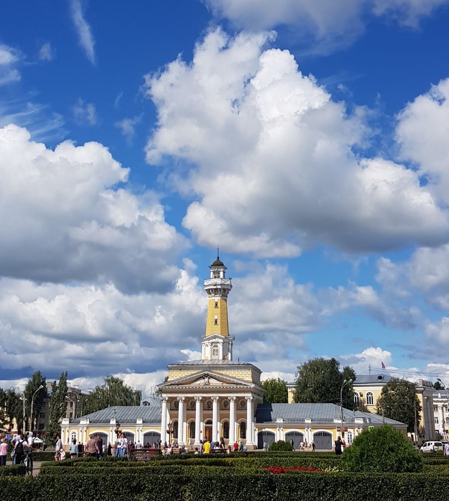 Кострома. Пожарная каланча постройка 1824 года.