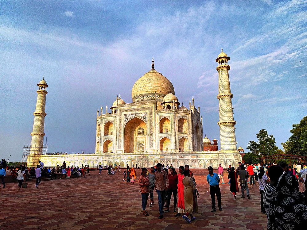 Sunset at Taj