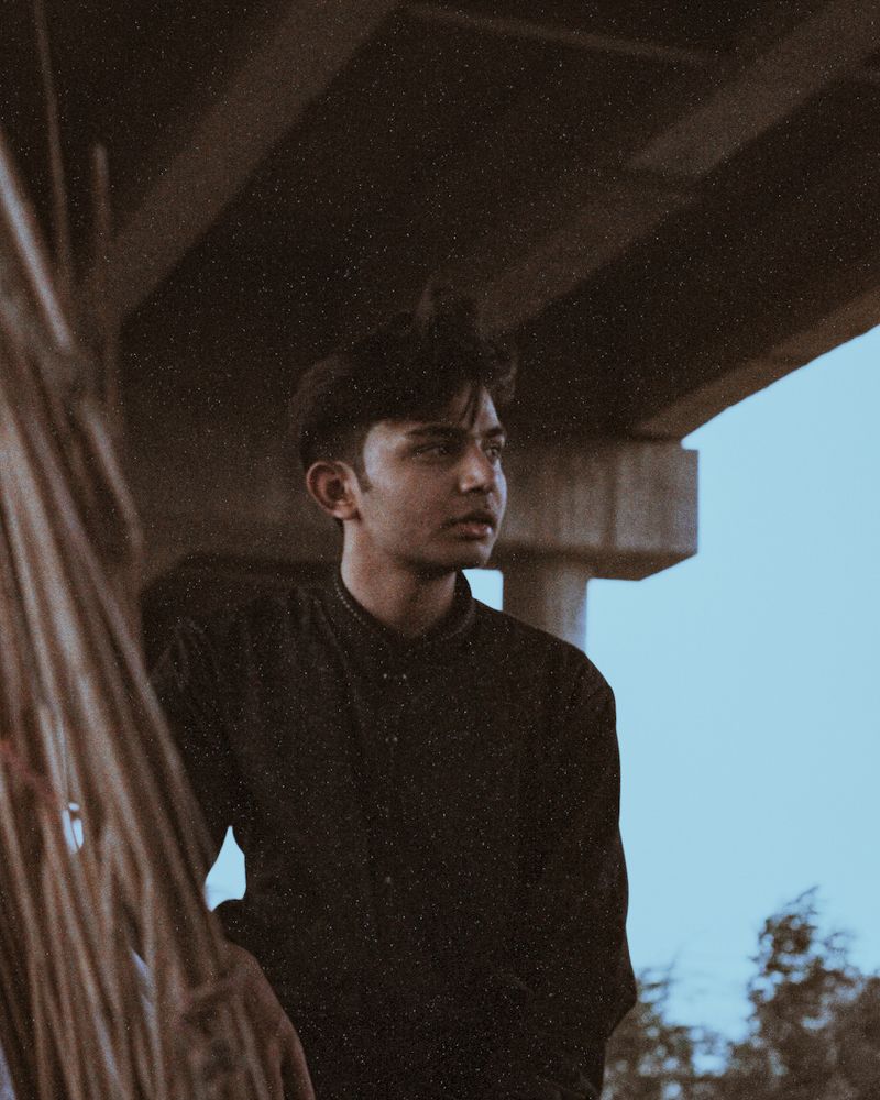 A boy on the streets of Karachi.