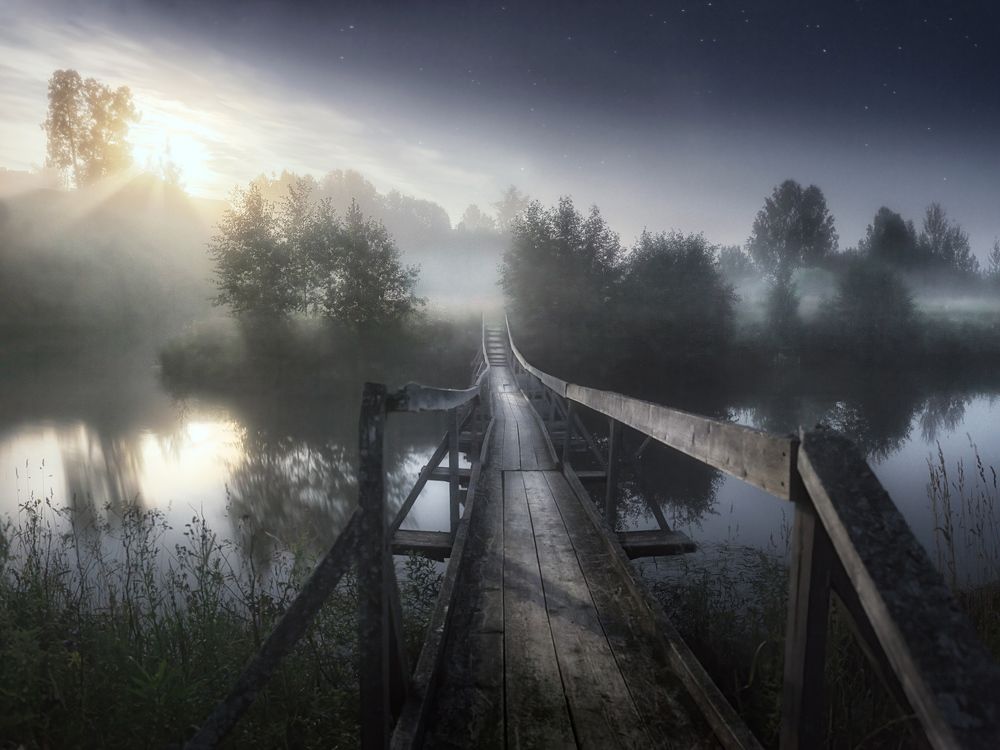 Восхождение полной луны