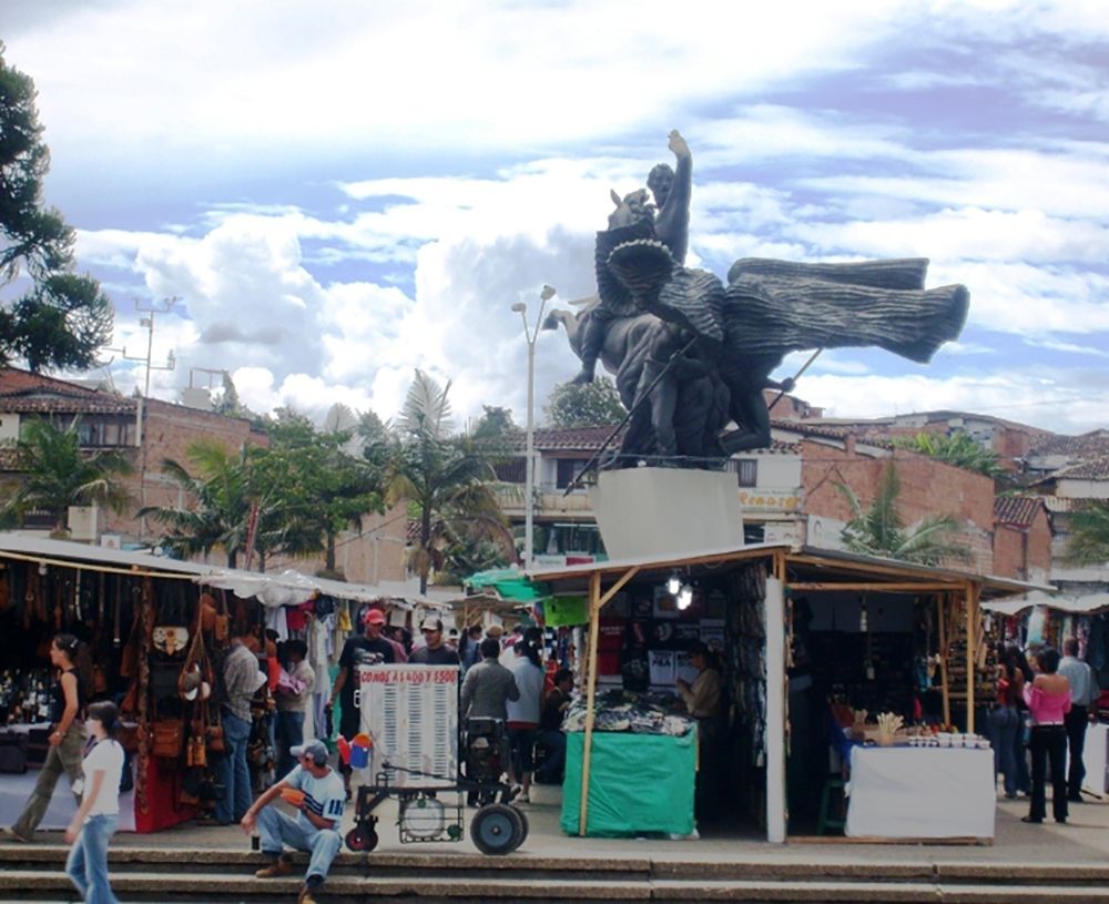 Feria Artesanal en Rionegro- Antioquia, Colombia.