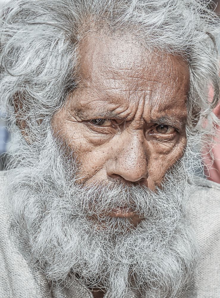 Face from Delhi India