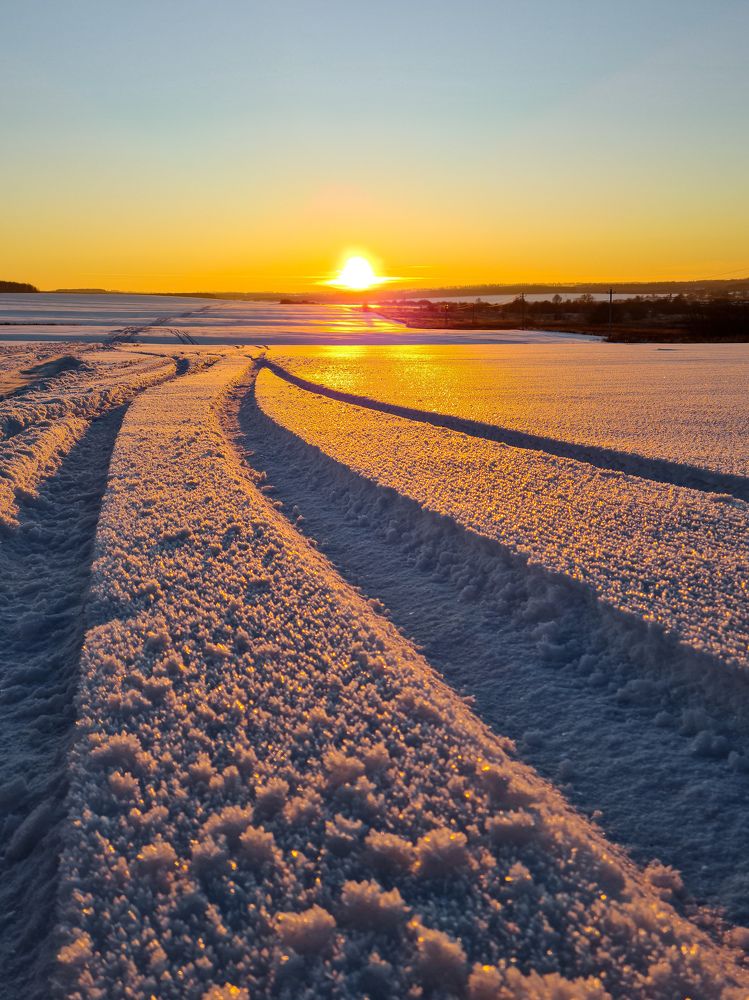 Огненный снег