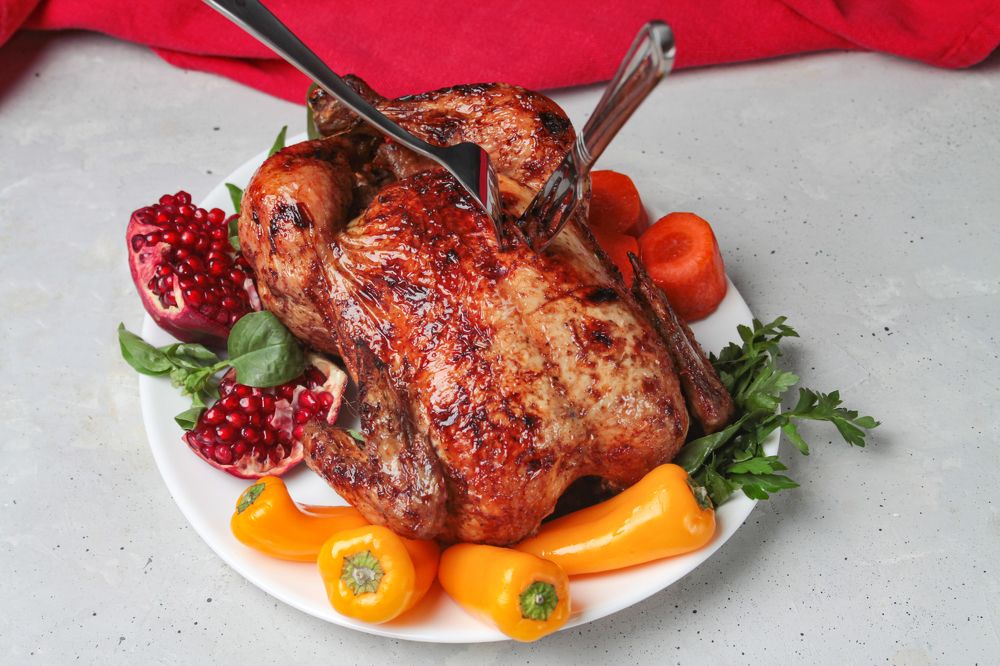 Курица с овощами